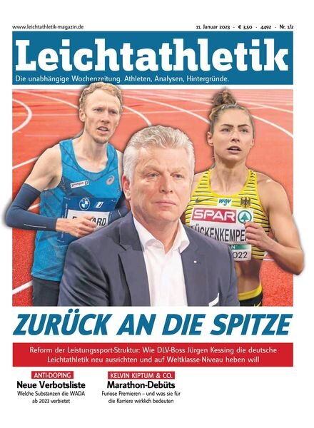 Leichtathletik – 11 Januar 2023 Cover