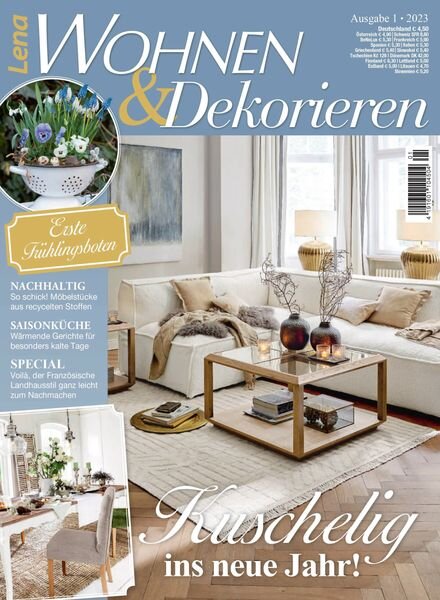 Lena Wohnen & Dekorieren – Januar 2023 Cover