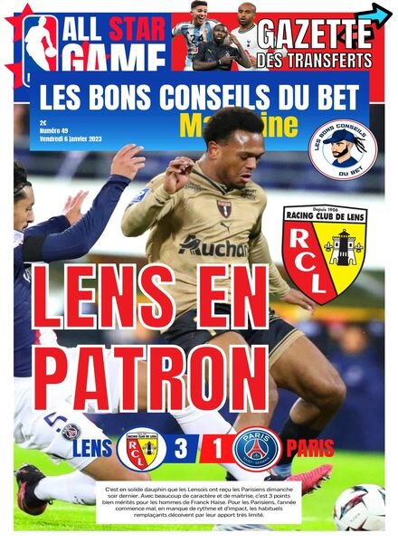 Les Bons Conseils du Bet Magazine – 06 janvier 2023 Cover