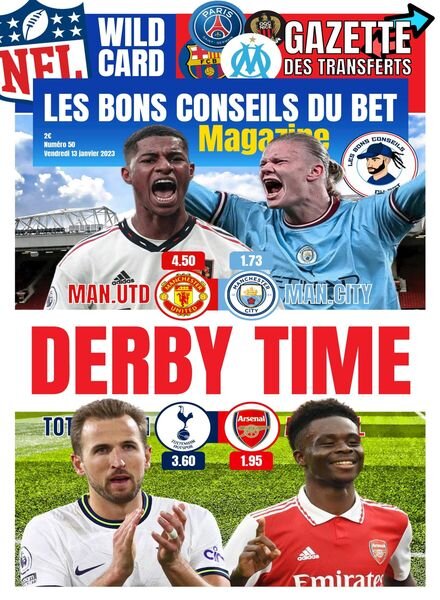 Les Bons Conseils du Bet Magazine – 13 janvier 2023 Cover