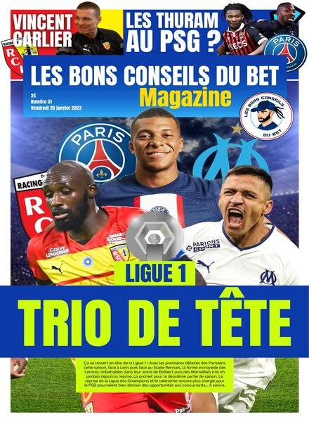 Les Bons Conseils du Bet Magazine – 20 janvier 2023 Cover