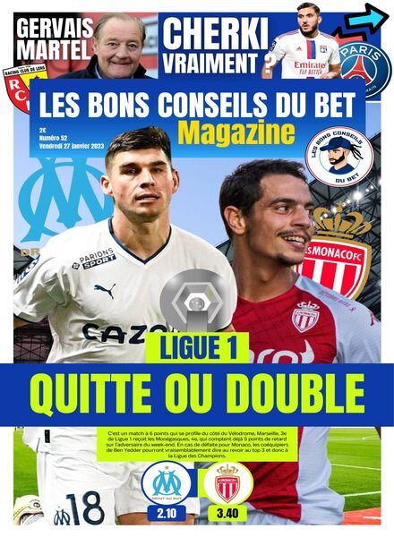 Les Bons Conseils du Bet Magazine – 27 janvier 2023 Cover
