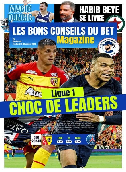 Les Bons Conseils du Bet Magazine – 30 decembre 2022 Cover