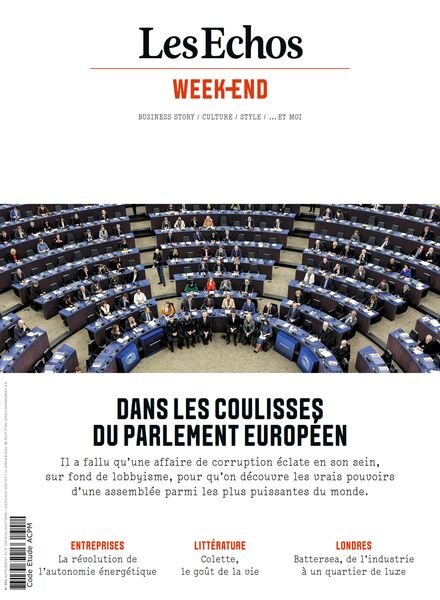 Les Echos Week-end – 13 Janvier 2023 Cover
