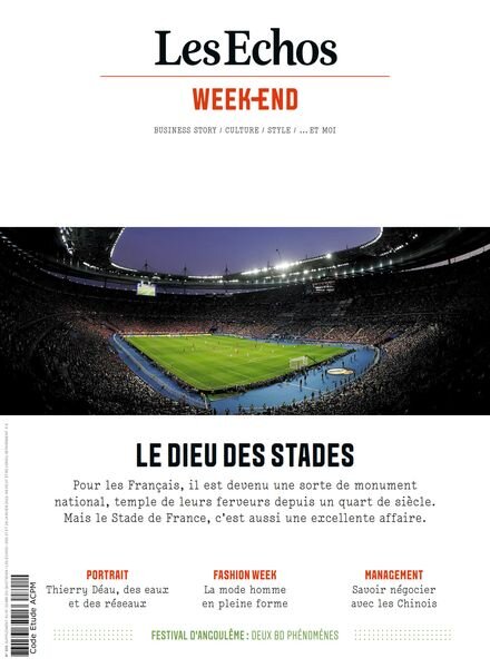 Les Echos Week-end – 27 Janvier 2023 Cover