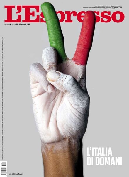 l’Espresso – 15 Gennaio 2023 Cover