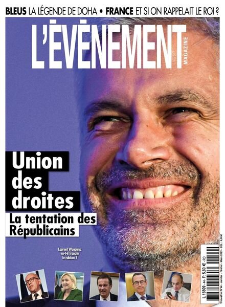 L’evenement magazine – janvier 2023 Cover