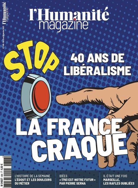 L’Humanite Magazine – 12 janvier 2023 Cover