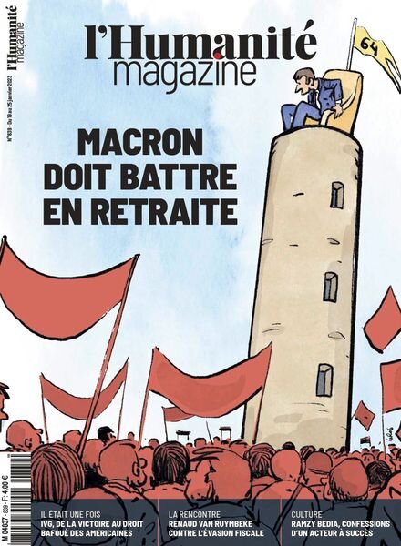 L’Humanite Magazine – 19 janvier 2023 Cover