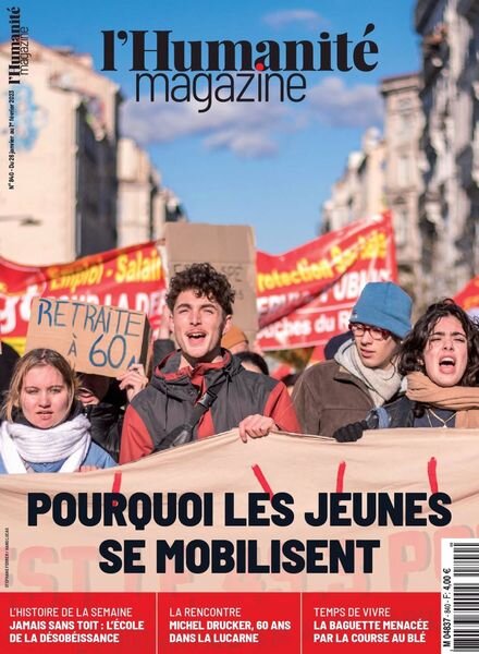 L’Humanite Magazine – 26 janvier 2023 Cover