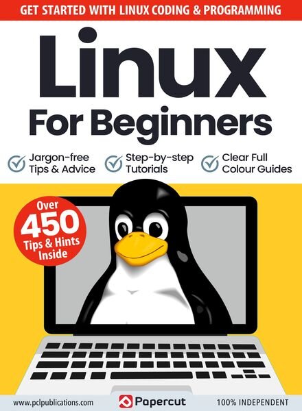 Linux For Beginners – January 2023 Cover