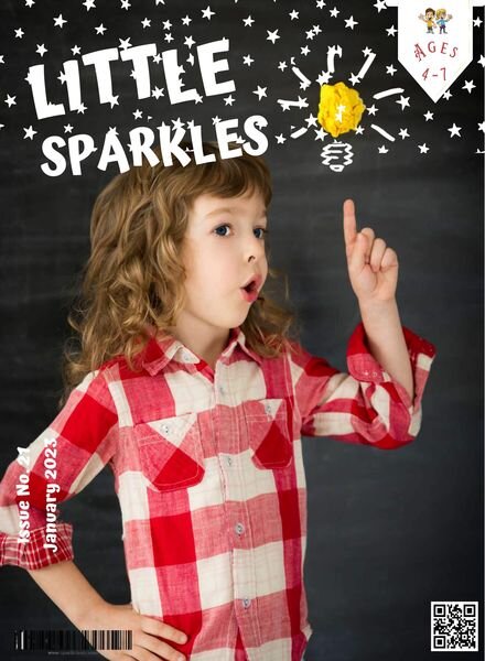Little Sparkles Kids Magazine Ages 4-7 – January 2023 Cover