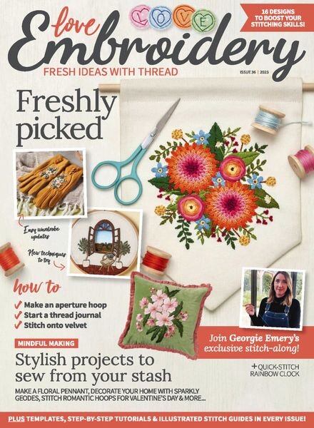Love Embroidery – 18 January 2023 Cover