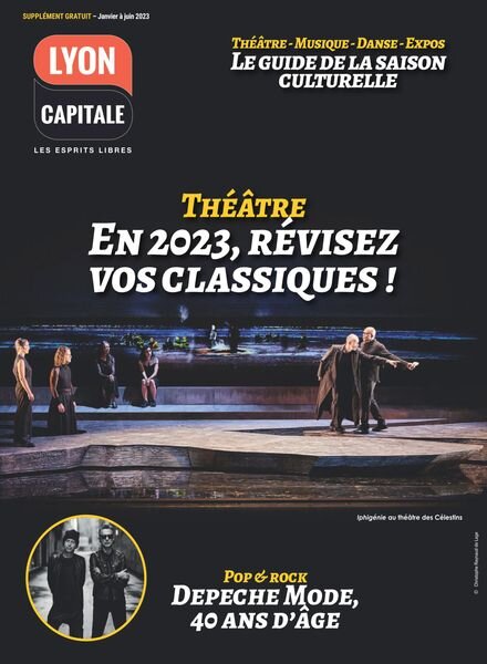 Lyon Capitale Supplement Culture – Janvier-Juin 2023 Cover