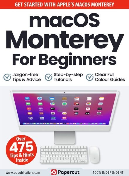 macOS Monterey For Beginners – January 2023 Cover
