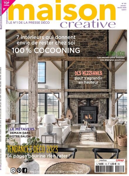 Maison Creative – Janvier-Fevrier 2023 Cover