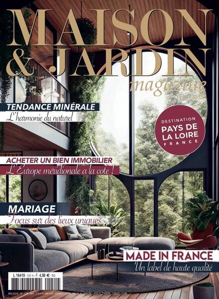 Maison et Jardin Magazine – janvier 2023 Cover