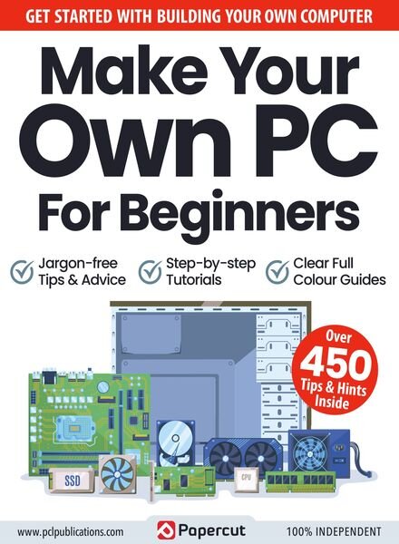 Make Your Own PC For Beginners – 11 January 2023 Cover