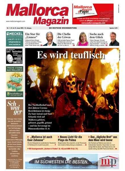 Mallorca Magazin – 12 Januar 2023 Cover