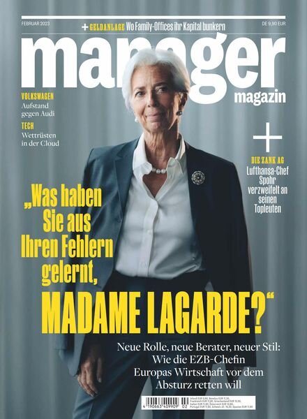Manager Magazin – Februar 2023 Cover