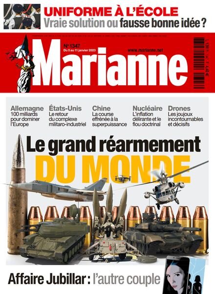 Marianne – 5 Janvier 2023 Cover