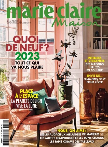 Marie Claire Maison France – fevrier 2023 Cover