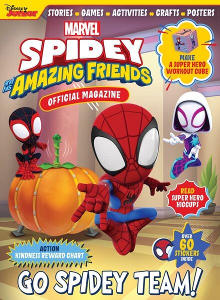 Marvel Spidey and His Amazing Friends Magazine – January 2023 Cover