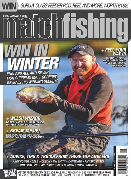Match Fishing – January 2023 Cover