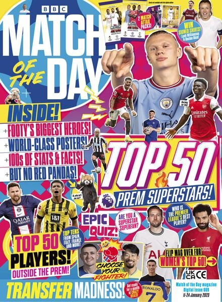Match of the Day – 11 January 2023 Cover