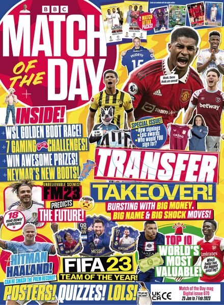 Match of the Day – 25 January 2023 Cover