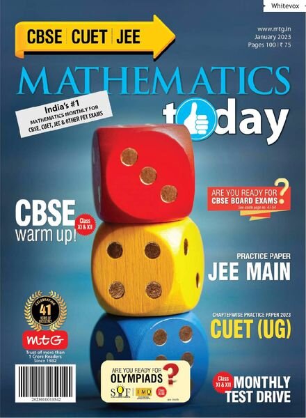 Mathematics Today – January 2023 Cover