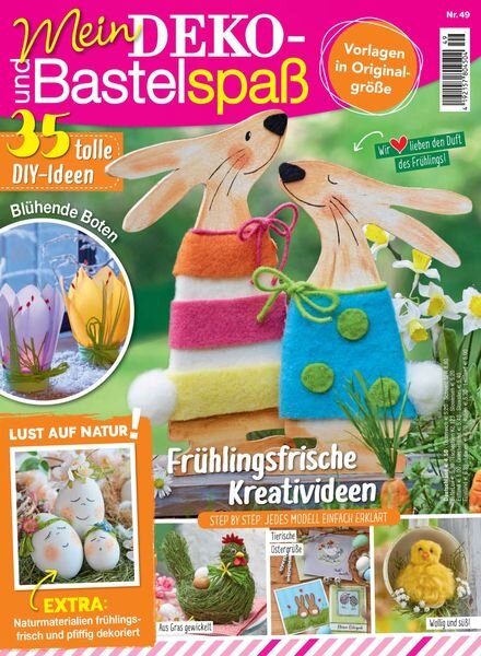 Mein Deko- und Bastelspass – 11 Januar 2023 Cover