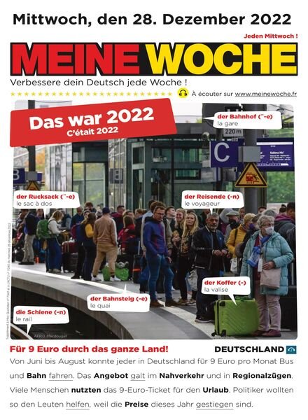 Meine Woche – 28 Dezember 2022 Cover