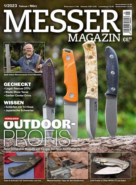 Messer Magazin – Februar 2023 Cover