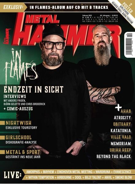 Metal Hammer Germany – Januar 2023 Cover
