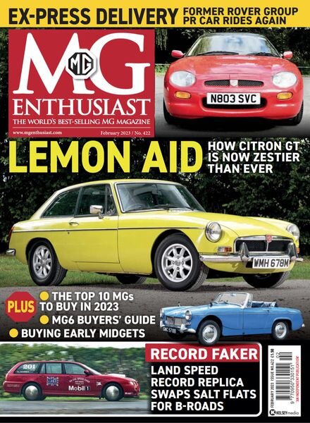 MG Enthusiast – February 2023 Cover