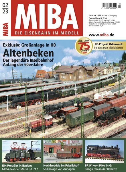 Miba – Februar 2023 Cover