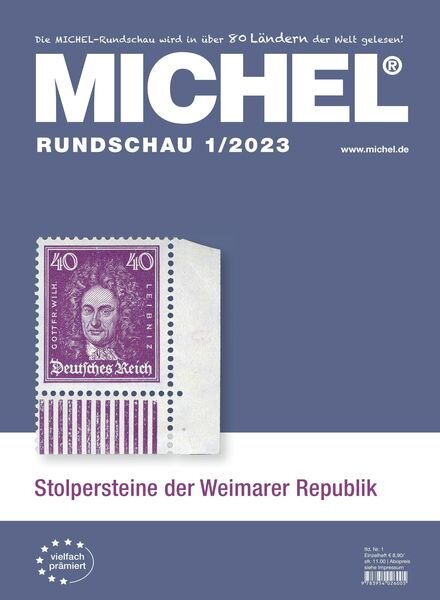 MICHEL-Rundschau – 30 Dezember 2022 Cover