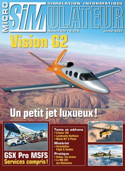 Micro Simulateur – Janvier 2023 Cover