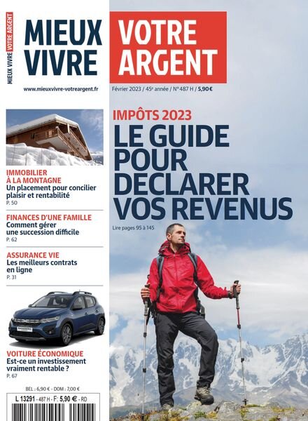 Mieux Vivre Votre Argent – Fevrier 2023 Cover