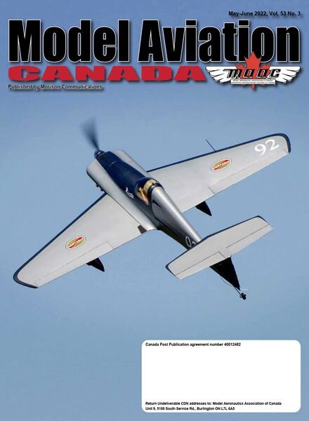 Model Aviation Canada – May-June 2022 Cover
