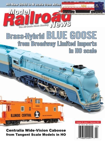 Model Railroad News – February 2023 Cover