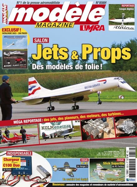 Modele Magazine – Janvier 2023 Cover