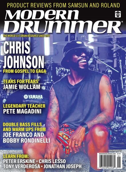 Modern Drummer Magazine – January 2023 Cover