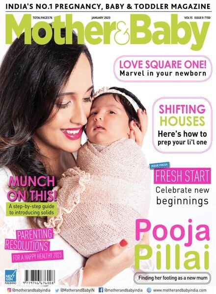 Mother & Baby India – January 2023 Cover