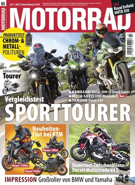 Motorrad – 19 Januar 2023 Cover