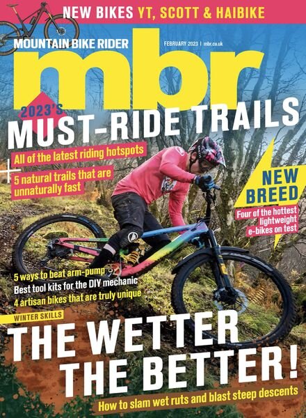 Mountain Bike Rider – February 2023 Cover