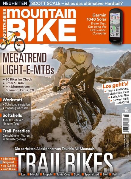 MountainBIKE – Februar 2023 Cover