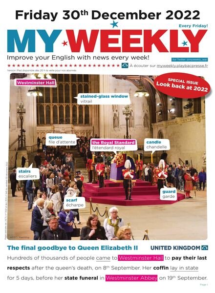 My Weekly Fr – 30 decembre 2022 Cover
