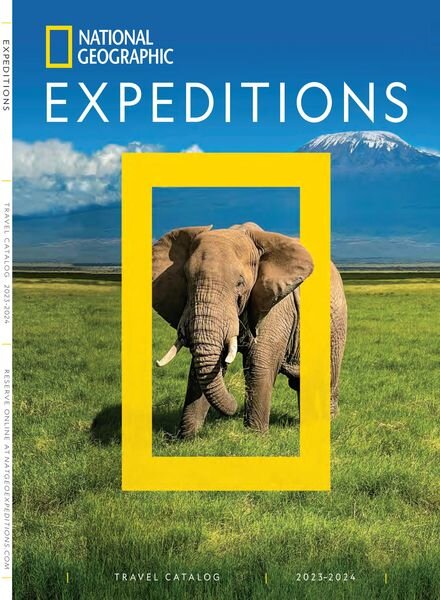 National Geographic Expeditions – Travel Catalog 2023-2024 Cover